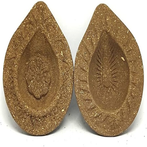 Natural Cow Dung Gobar Deepak